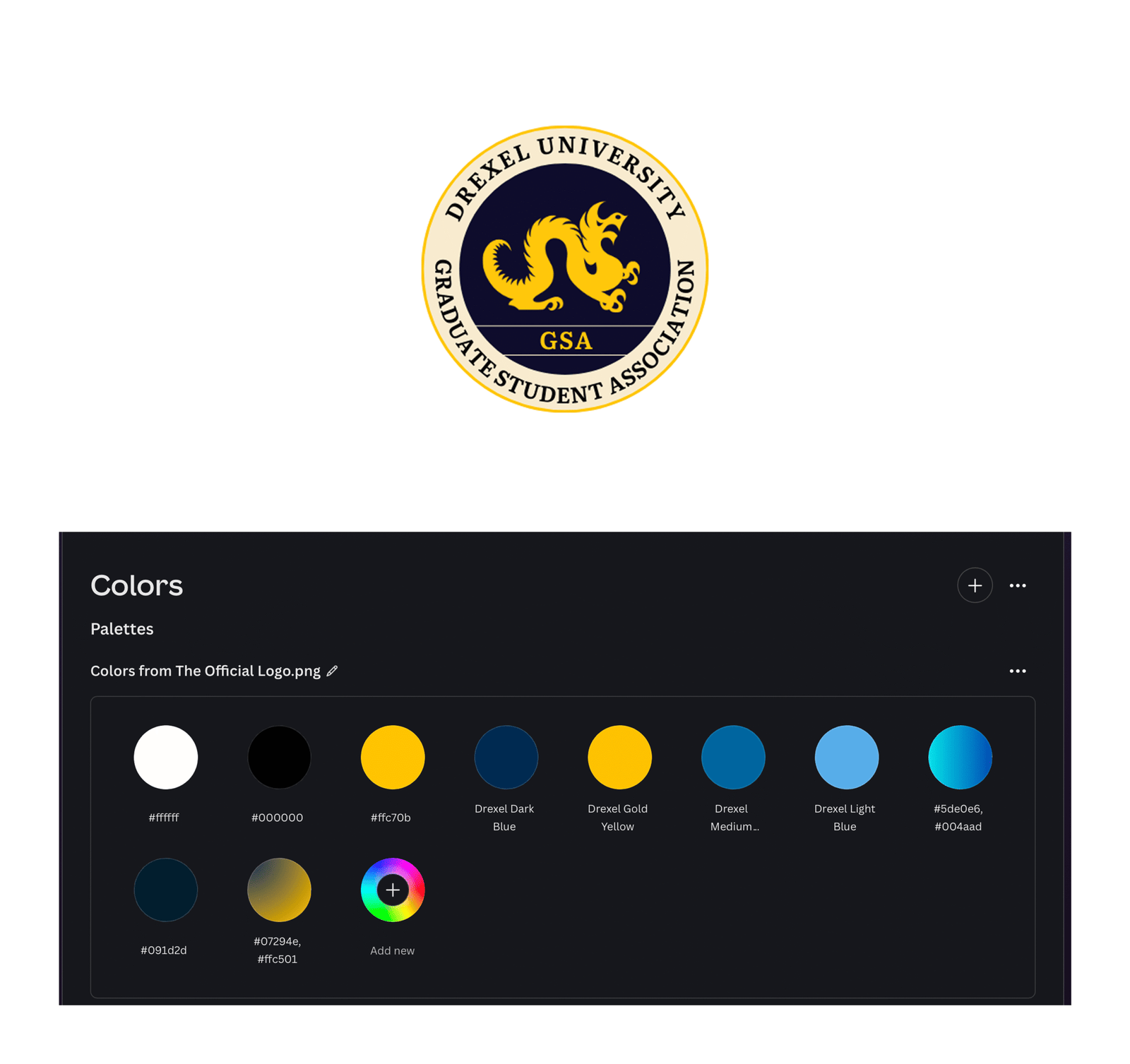 GSA brand consistency examples